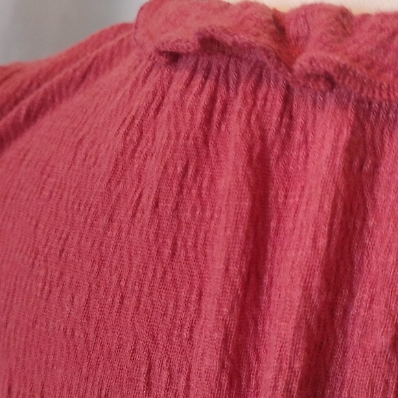 ⚜️ Sweet Violet Flutter Sleeve Top - Picture 5 of 10